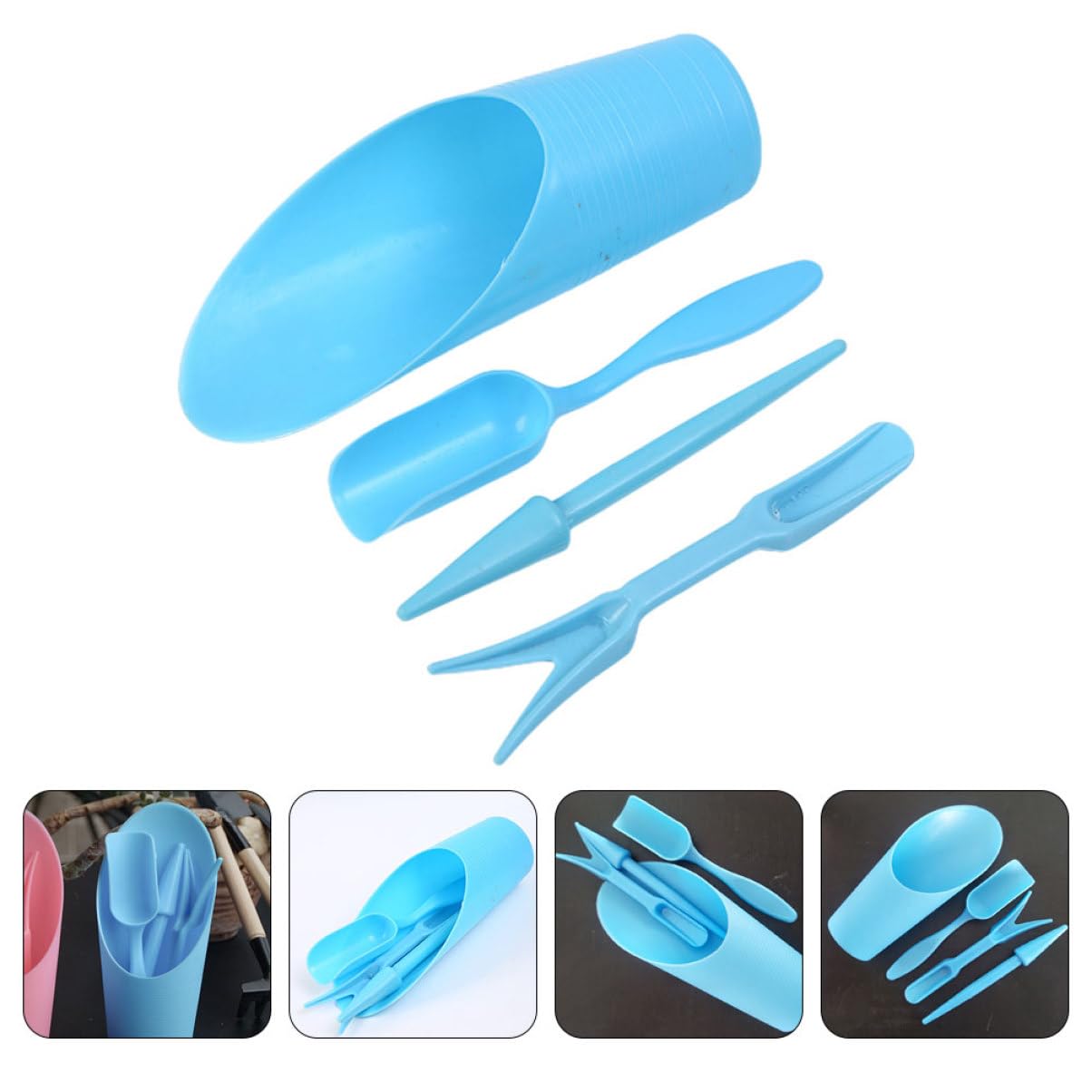 Plant Parent Tools - 4 개/대, 플라스틱 내구성 양동이 삽
