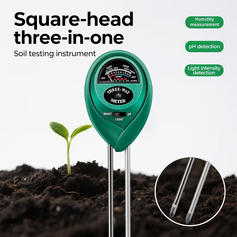 3-in-1 토양 측정기 (수분, pH, 조도 측정기) - Plant Parent Tools 리뷰 및 가격